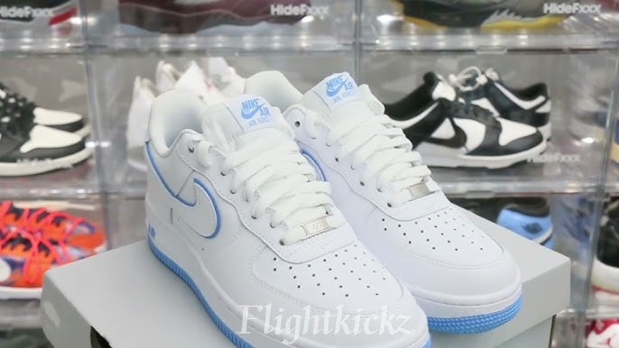 Nike Air Force 1 '07 (White/University Blue) 11