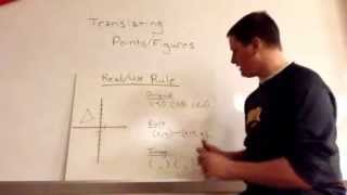 Chapter 8 Video 1 - Translating Points/Figures