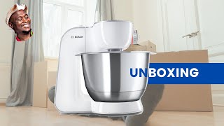 Bosch Styline MUM5 Mixer Demonstration - Cinnamon Rolls 