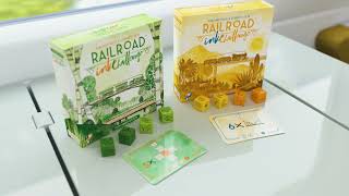 Railroad Ink Challenge - Board Game Trailer