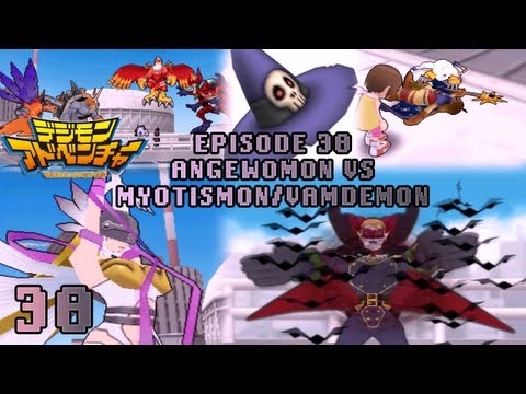 Digimon Adventure PSP - Walkthrough Episode 38 ~ Angewomon vs Myotismon/Vamdemon