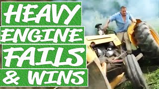 Heavy equipment fails and wins compilation || Heavy engine accidents, excavator wins, crane fails