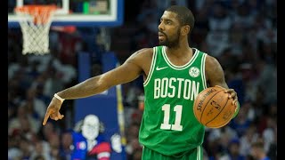Celebrity Kyrie Irving Breaks James Ennis III's Ankles with Shamgod Crossover Profile