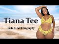 Tiana Tee Wiki &amp; Facts | Age, Height, Weight, Lifestyle, Net Worth | American Plus Size Model |