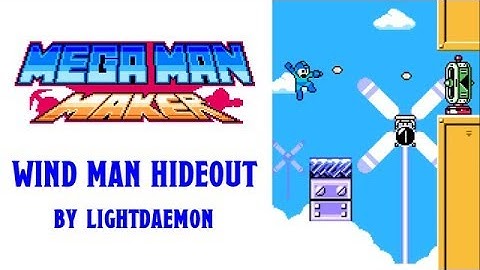 Mega Man Maker - Wind Man Hideout (By LightDaemon)