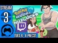 Pokemon Moon NUZLOCKE (BLIND) Part 3 - Stream Four Star