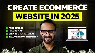 How to Create Ecommerce Website in WordPress 2025 🛒 | Step-by-Step Tutorial for Beginners