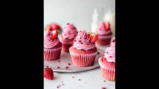 Strawberry Champagne Jello Poke Cupcakes-masarap na cupcake sa iyong tahanan