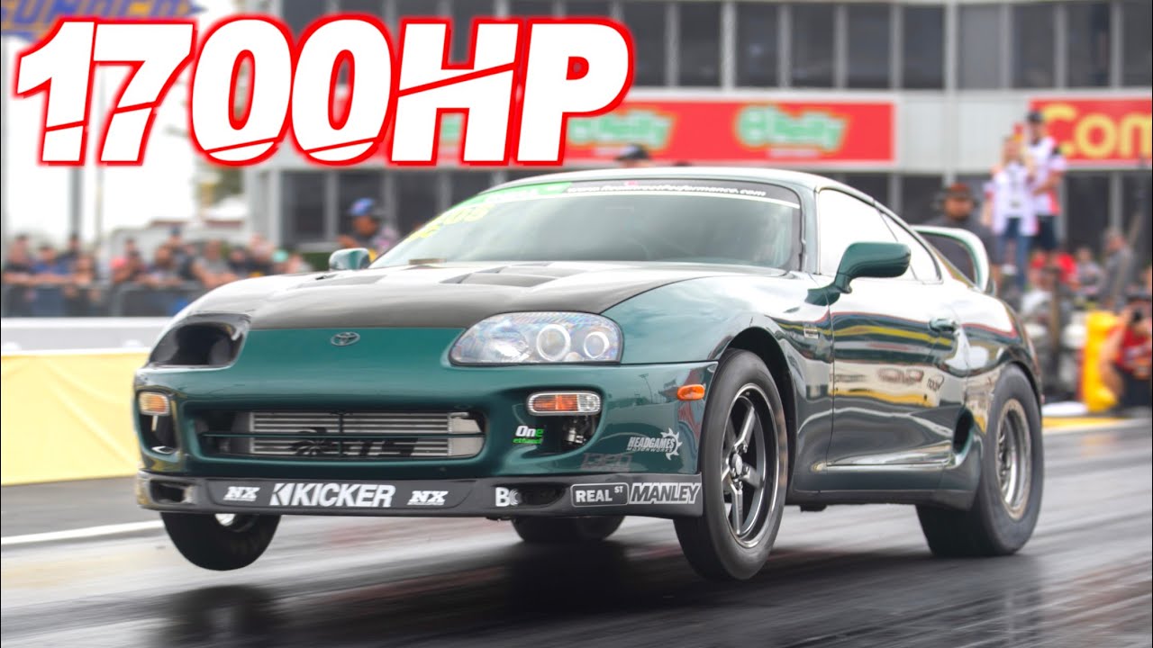 1,033-Horspower Toyota Supra Drift Car Was Built To Slay Tires