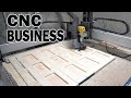 How To Make 24 Wooden Trays In One Day // CNC Business