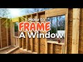 Learn how to frame a window ~ Building  tutorials made easy