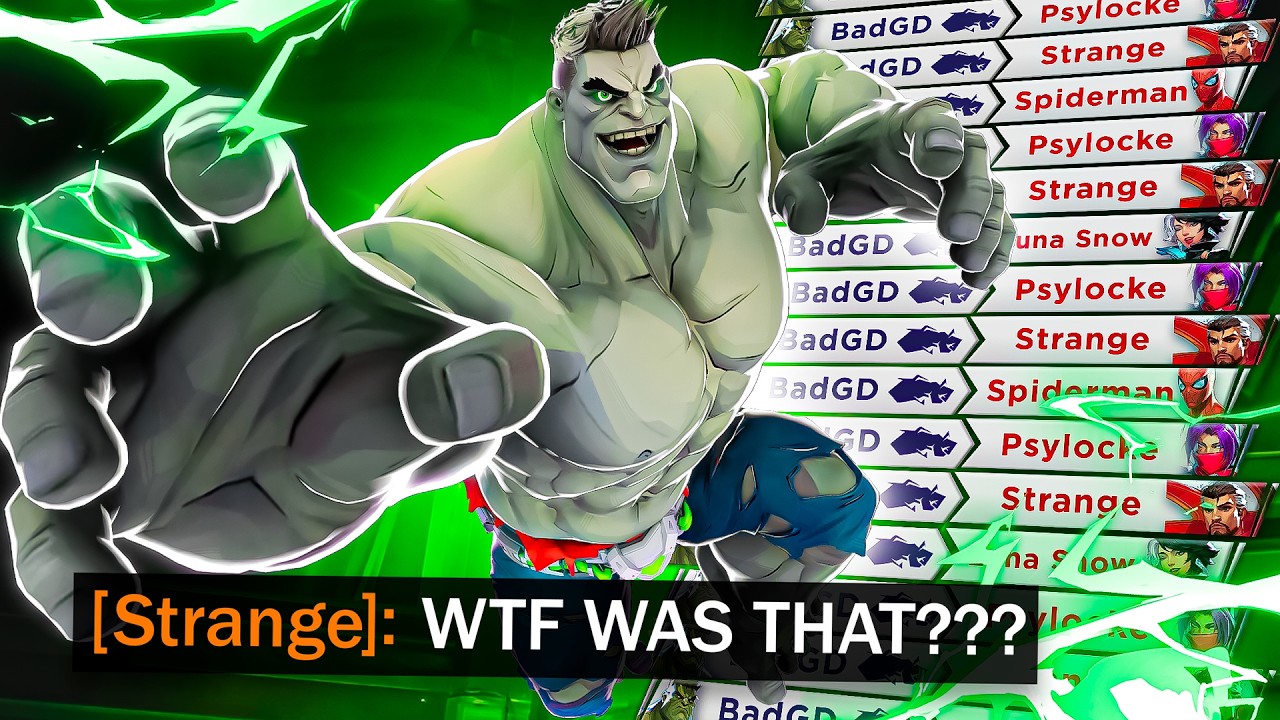 Hulk is Genuinely Thanos Right Now - YouTube