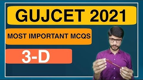 MOST IMPORTANT MCQS FOR GUJCET 2021 | 3 - DIMENTIONAL GEOMETRY | GUJCET MATHS