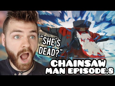 NOOO WHAT THE F HAPPENED CHAINSAW MAN EPISODE 8 New Anime Fan REACTION