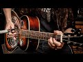 Unplugged Blues Guitar - &quot;Mama, Lay Your Burden Down&quot; - Justin Johnson