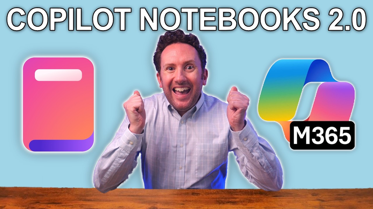 Big Upgrades for Notebooks in Microsoft 365 Copilot - YouTube