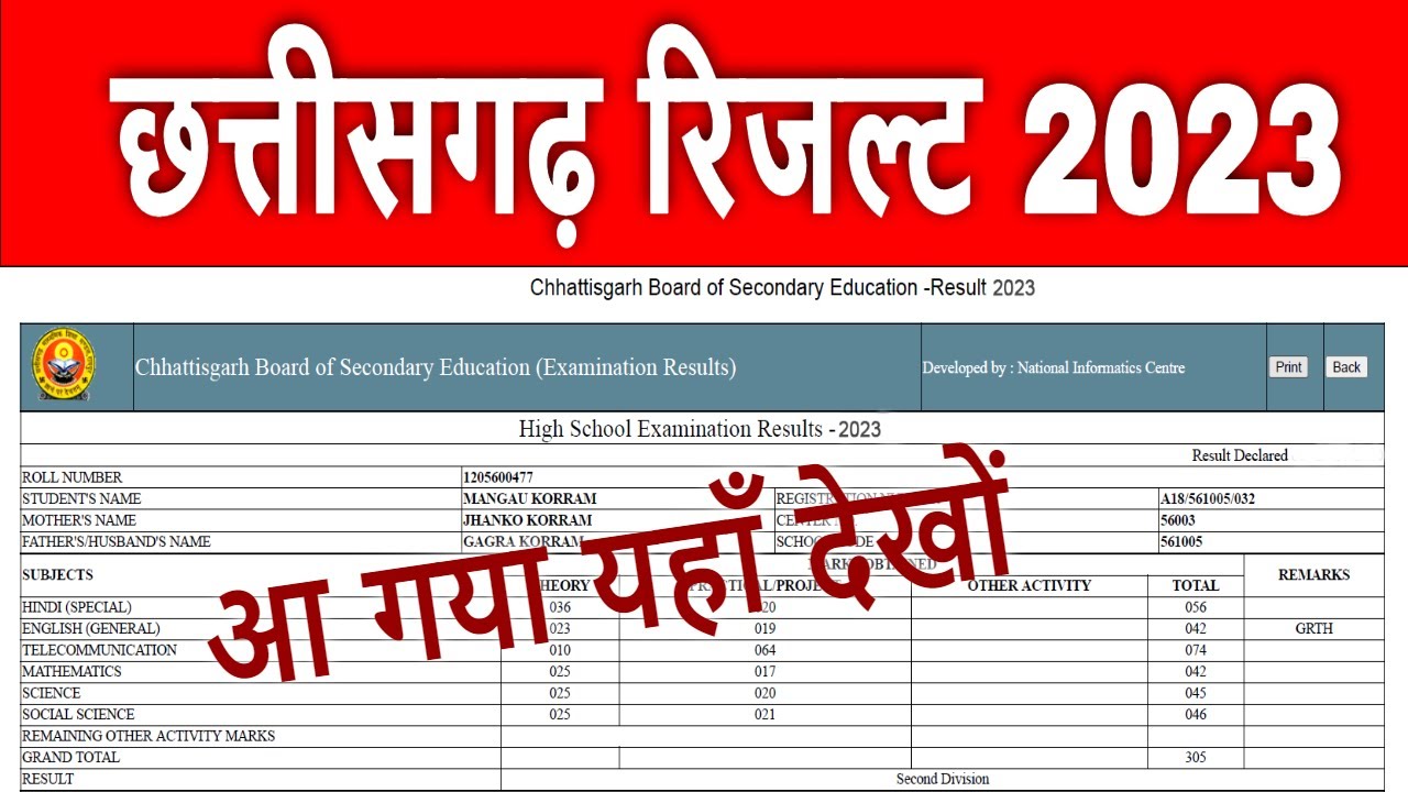 CGBSE Result 2023 Kaise Dekhe Cgbse 12th Result 2023 Cgbse 10th cgbse-result-2023-kaise-dekhe-cgbse-12th-result-2023-cgbse-10th