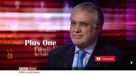 Full Interview of Ishaq Dar With Anchor Stephen Sackur BBC HARDtalk, Courtesy by BBC News & Plus one