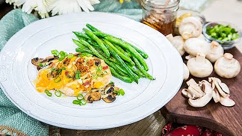 Marlene Koch's Cheesy Bacon Chicken with Honey Mus...
