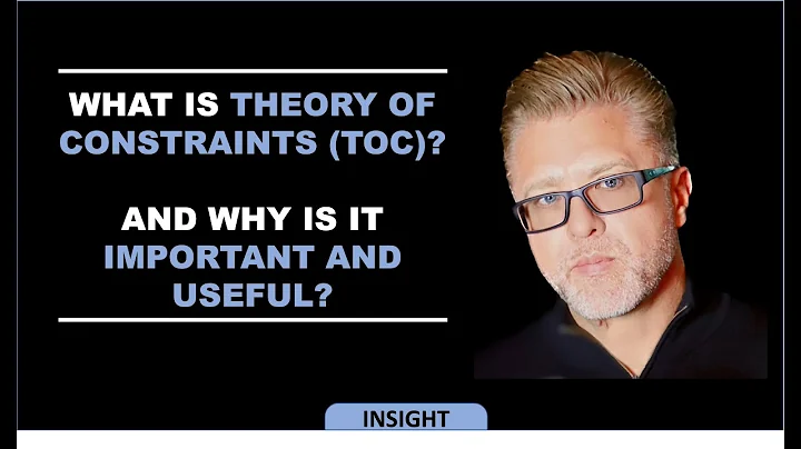 What is Theory of Constraints? In 10min By Dr Alan...