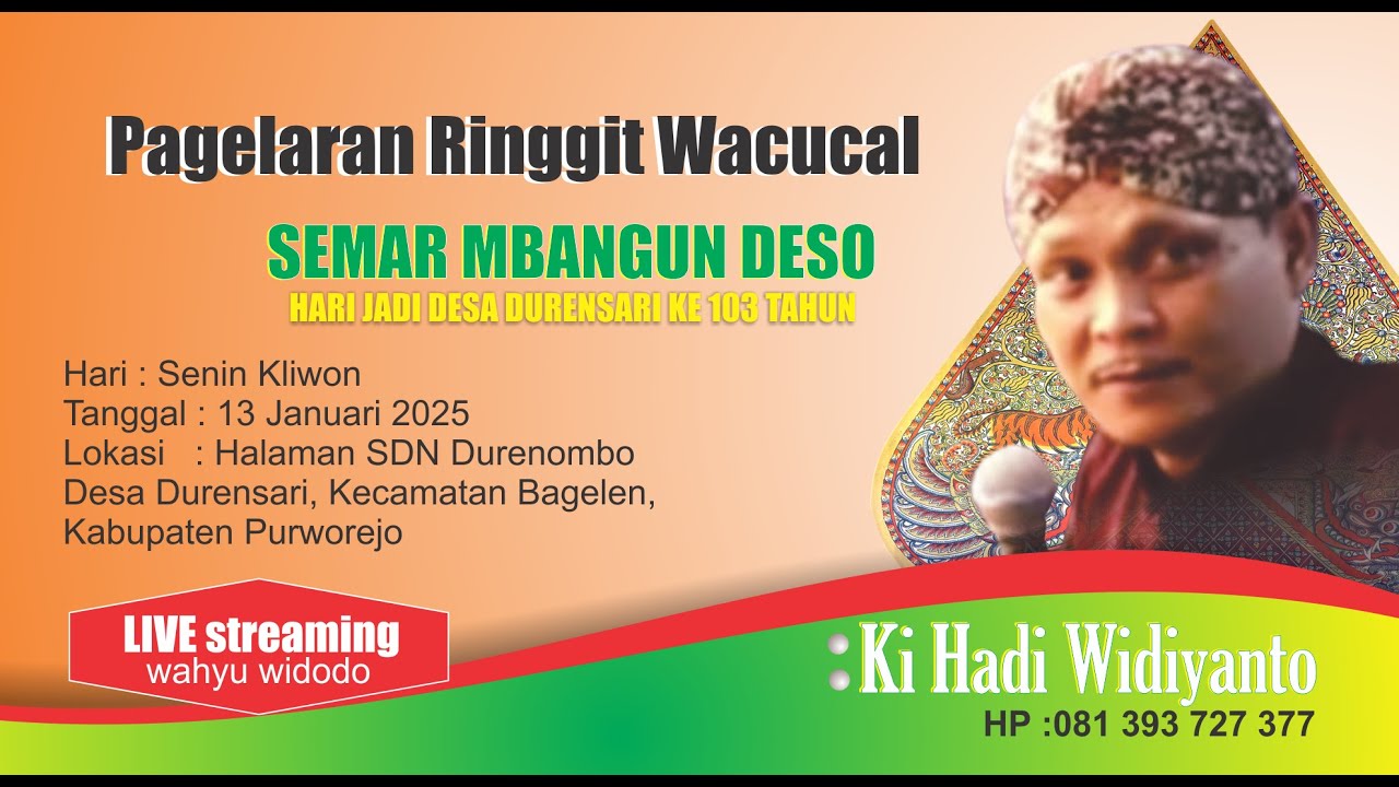 SEMAR MBANGUN DESO KI HADI WIDIYANTO