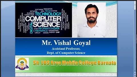 Lec 1 Introduction to Programming Language by Vishal Goyal