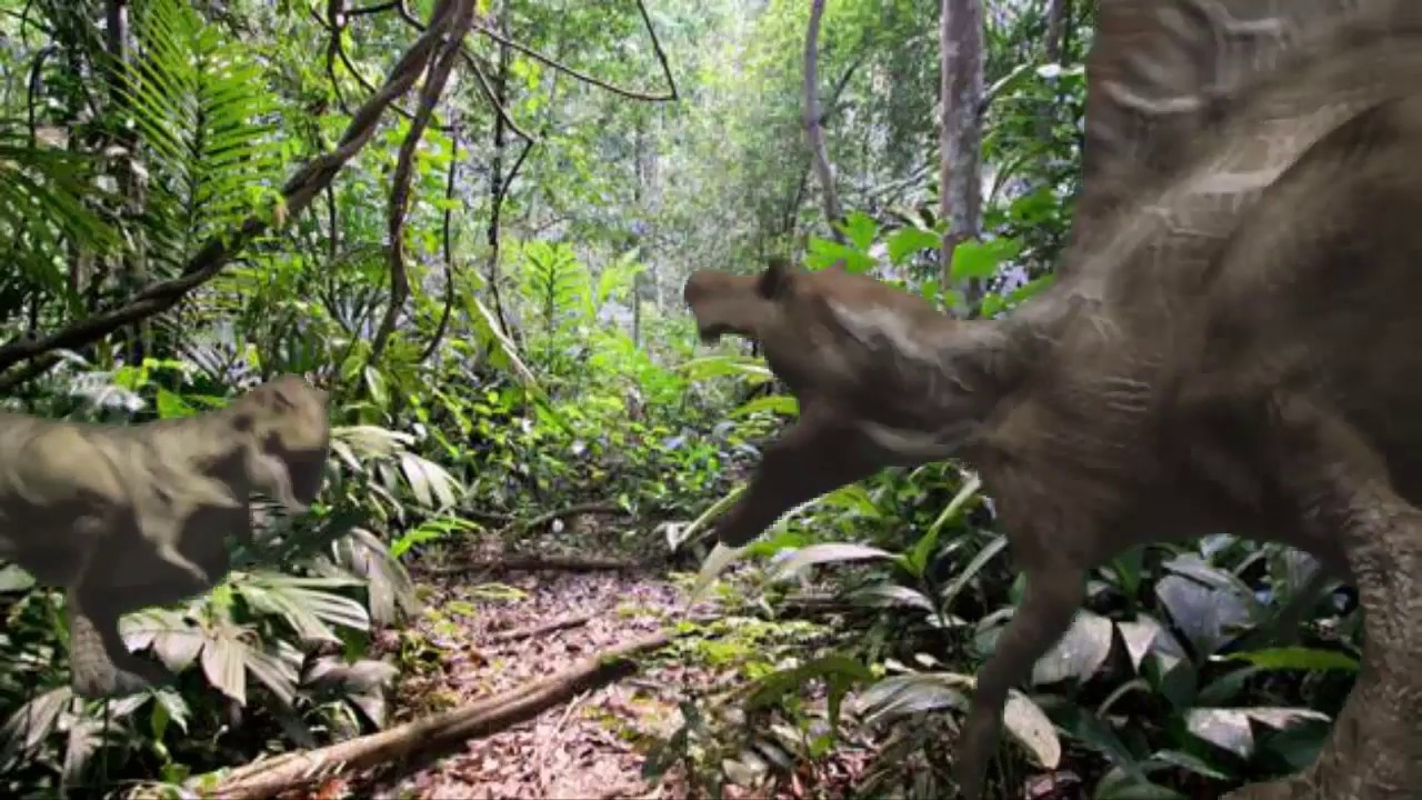 T.rex vs Spinosaurus