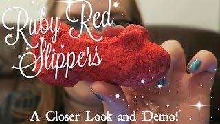 Ruby Red Slippers with DEMO! | LulabelleMUA