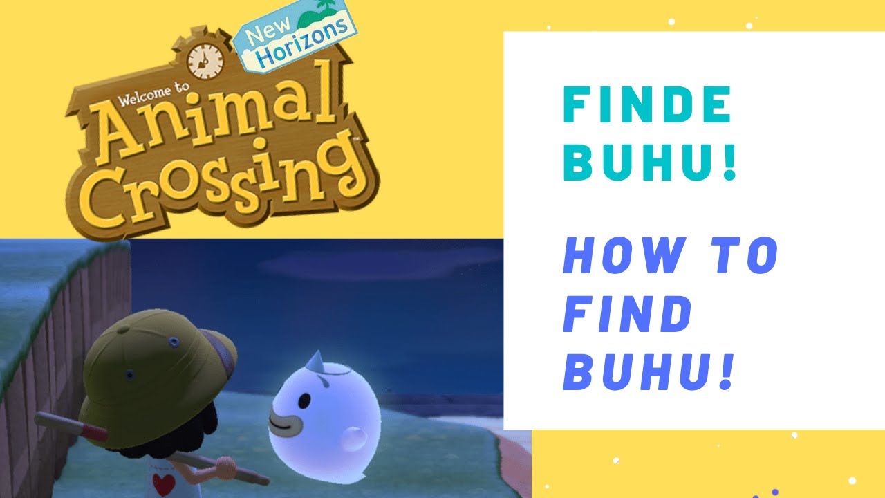 Animal Crossing New Horizons Buhu Belohnung Buhu der Geist - etwas Neues! / Find Buhu the Ghost - something NEW