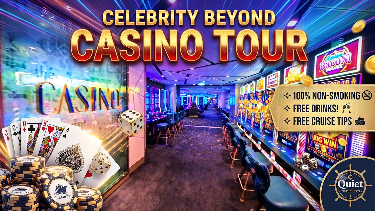 Celebrity Beyond Casino Tour | Slots, Tables & Free Cruise Secrets! 4K