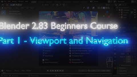 Part 1 - Viewport and Navigation | Blender Beginners course in Hindi #VinayEditz