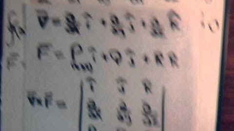 Vector Analysis: Three Dimensional Exact Differentials - Part 2