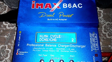Problem with new IMAX B6 charger: INPUT VOL ERROR