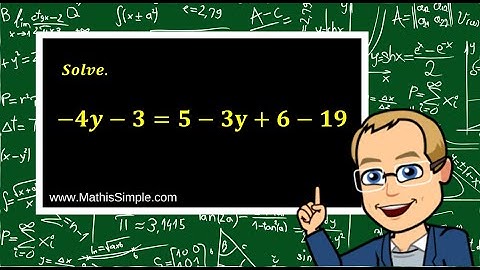 Equations with Variables on Both Sides | Expressions & Equations | Grade 7