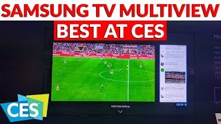 New 2020 Samsung TV Mutliview Is The Best New Feature In Tech At CES 2020