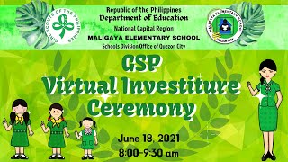 GSP VIRTUAL INVESTITURE CEREMONY