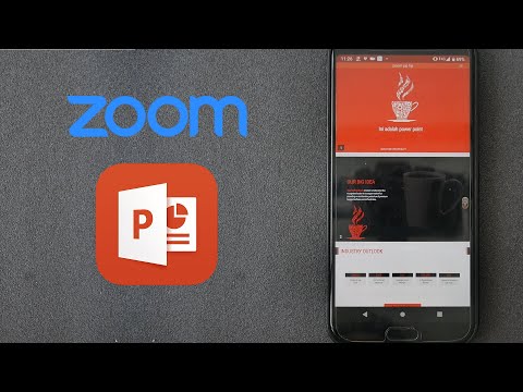 Cara Share Screen PPT di Zoom HP Android