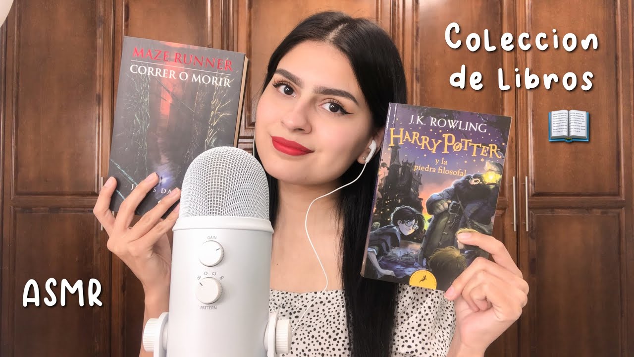 ASMR | mi colección de libros 📖