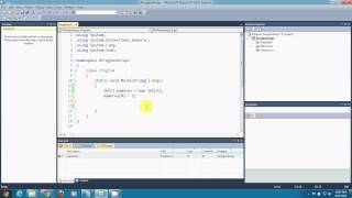 Tutorial C# en Español   Capitulo 03 Array Arreglos en csharp