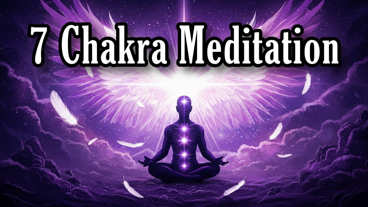 5 Minute Meditation | 7 chakra meditation: Energy healing, Energy ...