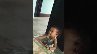 Cut Boy Playing Kora Vlog Santhali Baby Play Cut