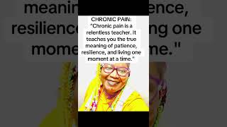 Chronic Pain quote