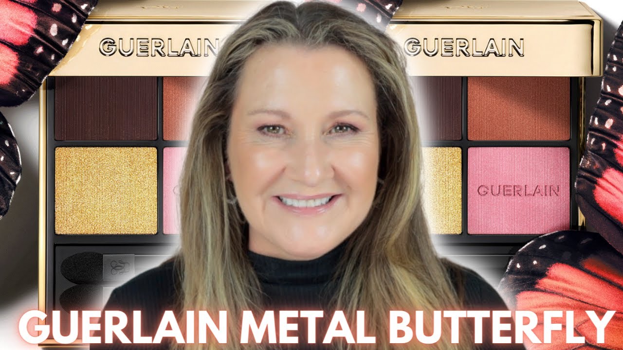 NEW GUERLAIN OMBRES G EYESHADOW QUAD | Metal Butterfly | KissKiss