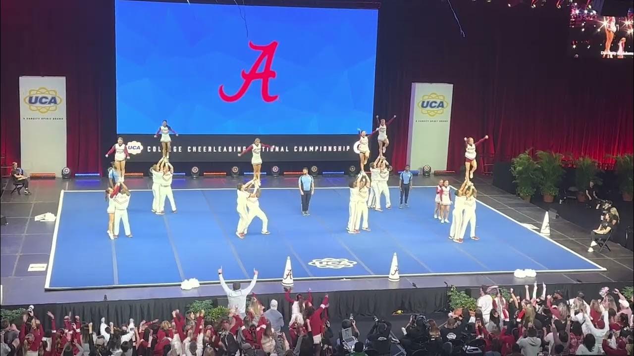 University of Alabama Cheerleading 2023 YouTube