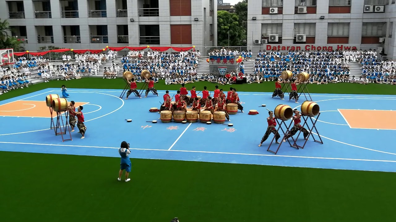 吉隆坡中华独立中学二十四节令鼓队 2019年新春表演