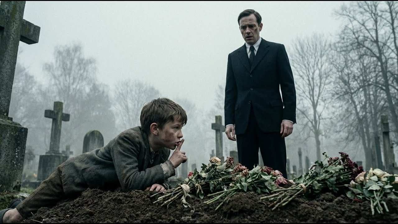 Chłopiec rysował coś na grobie mojej żony. Gdy podszedłem, zobaczyłem list: 