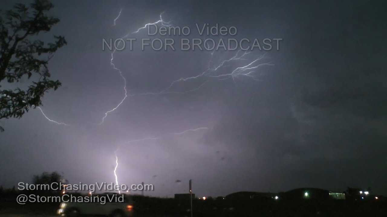 Troy, MO Severe Lightning 5/11/2016 YouTube