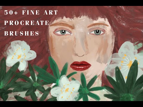 Procreate Oil and Acrylic Brushes, a Brush Add-On by Neon Wild (Thumbnail 2 of 14)
