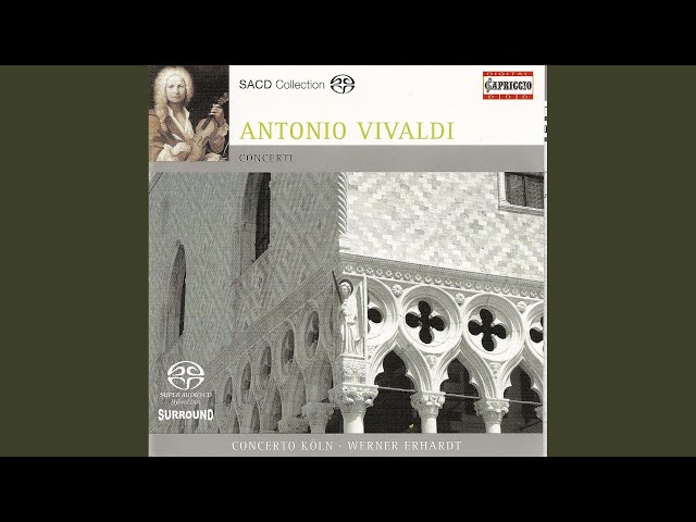 Vivaldi - Concerto pour 3 violons "per eco in lontano" RV 552 : Concerto Köln / W.Ehrhardt