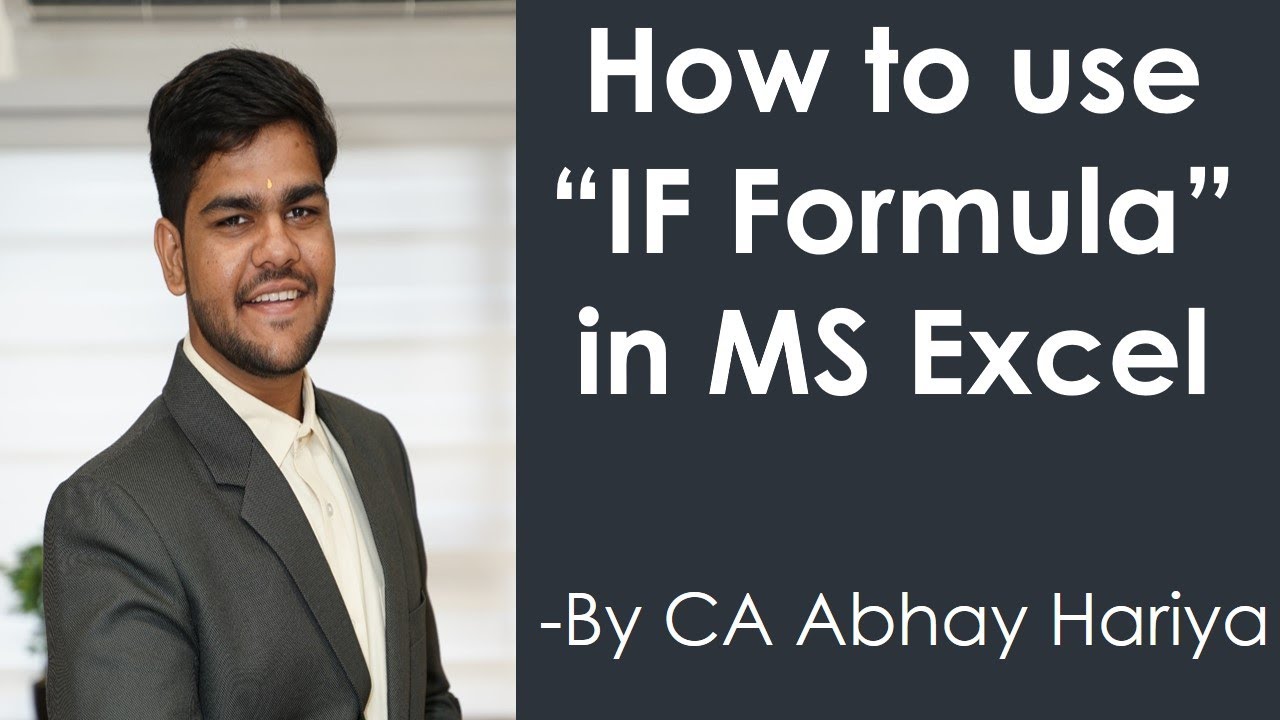 How To Use IF Formula With Multiple Conditions IF AND IF OR How to use if formula with multiple conditions if and if or